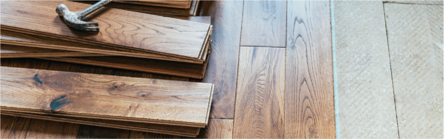 03. Flooring installation (vinyl, laminate, tile, etc.)